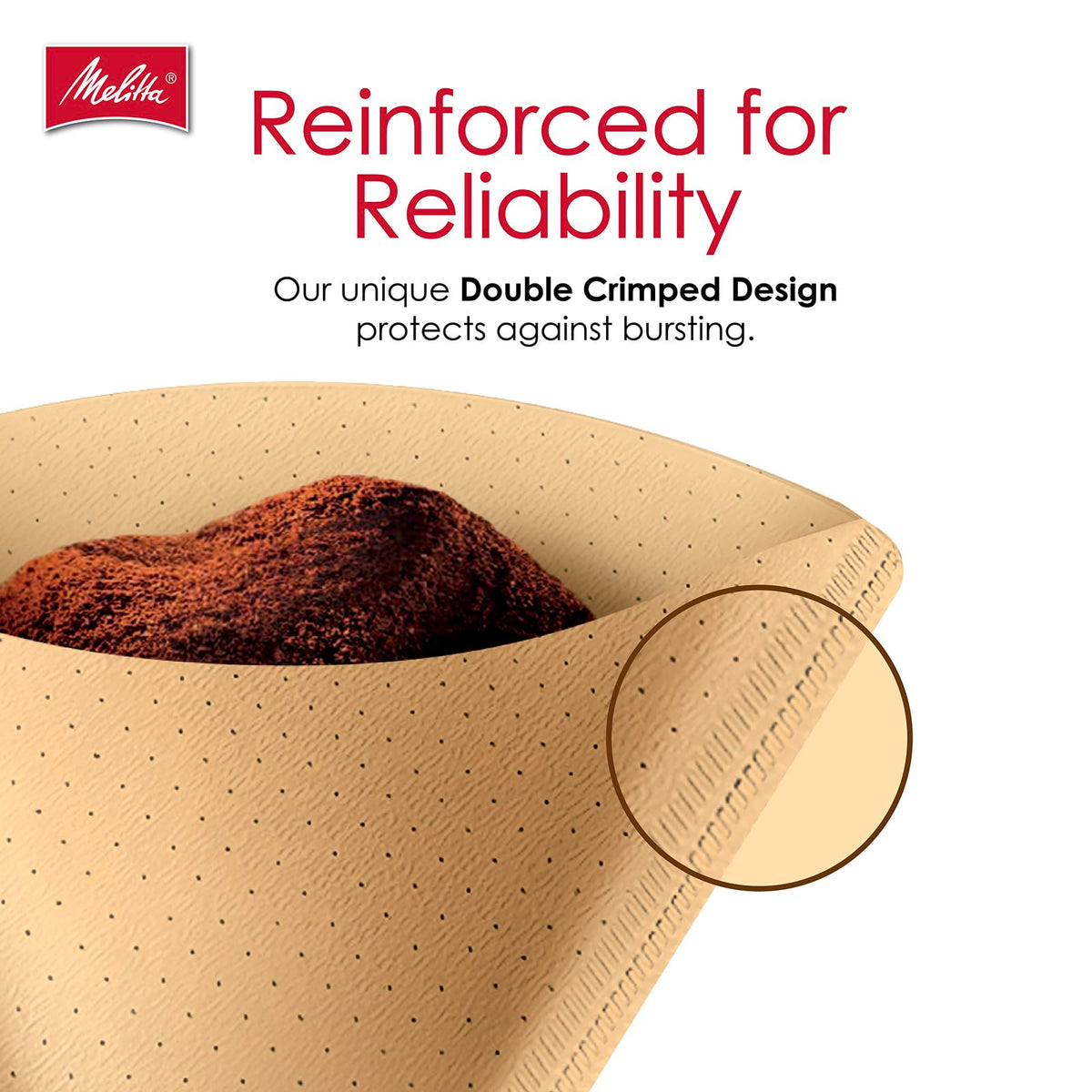 4 Unbleached Coffee Filters (3-Pack)