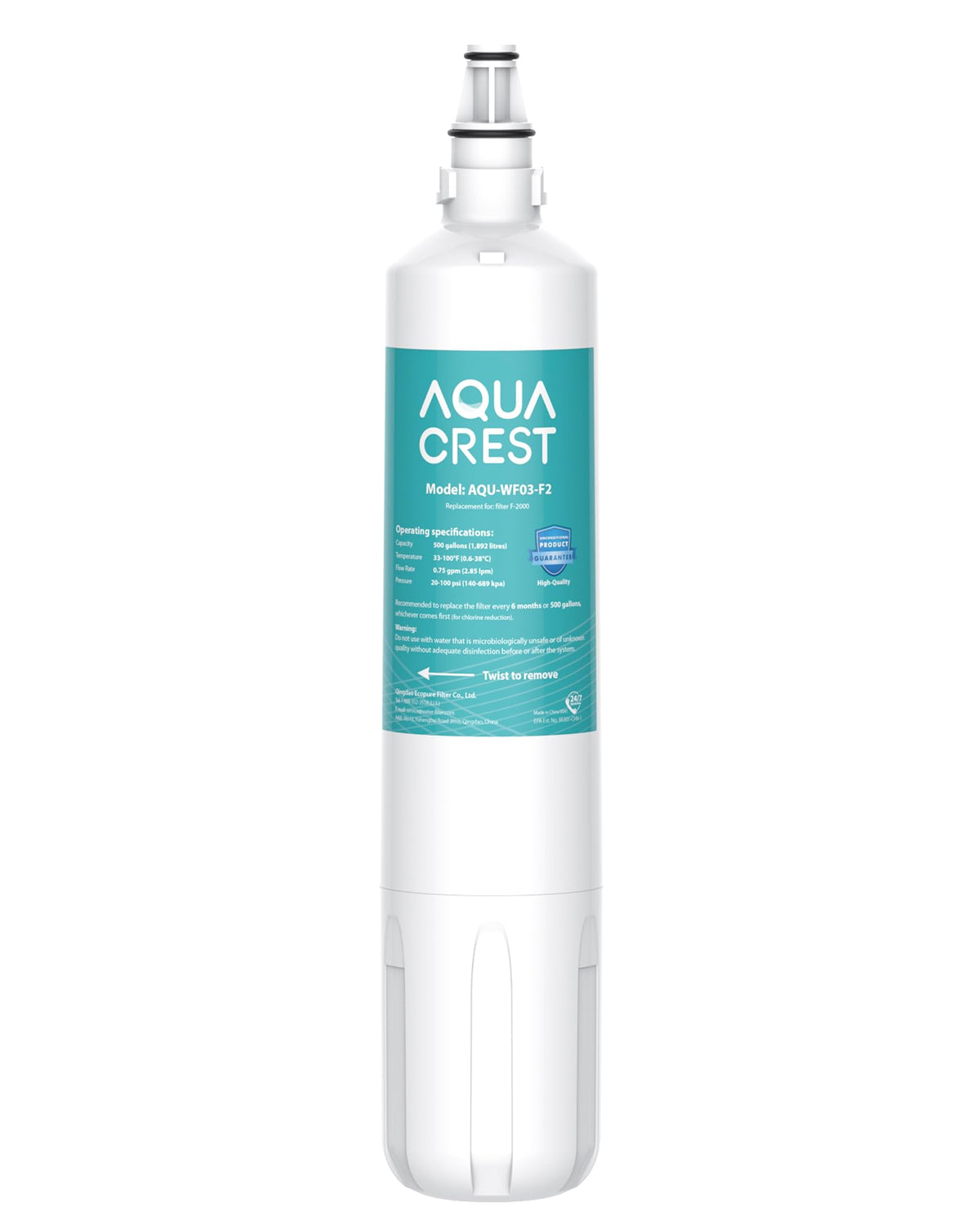 F 2000 Water Filter Replacement for InSinkErator® F