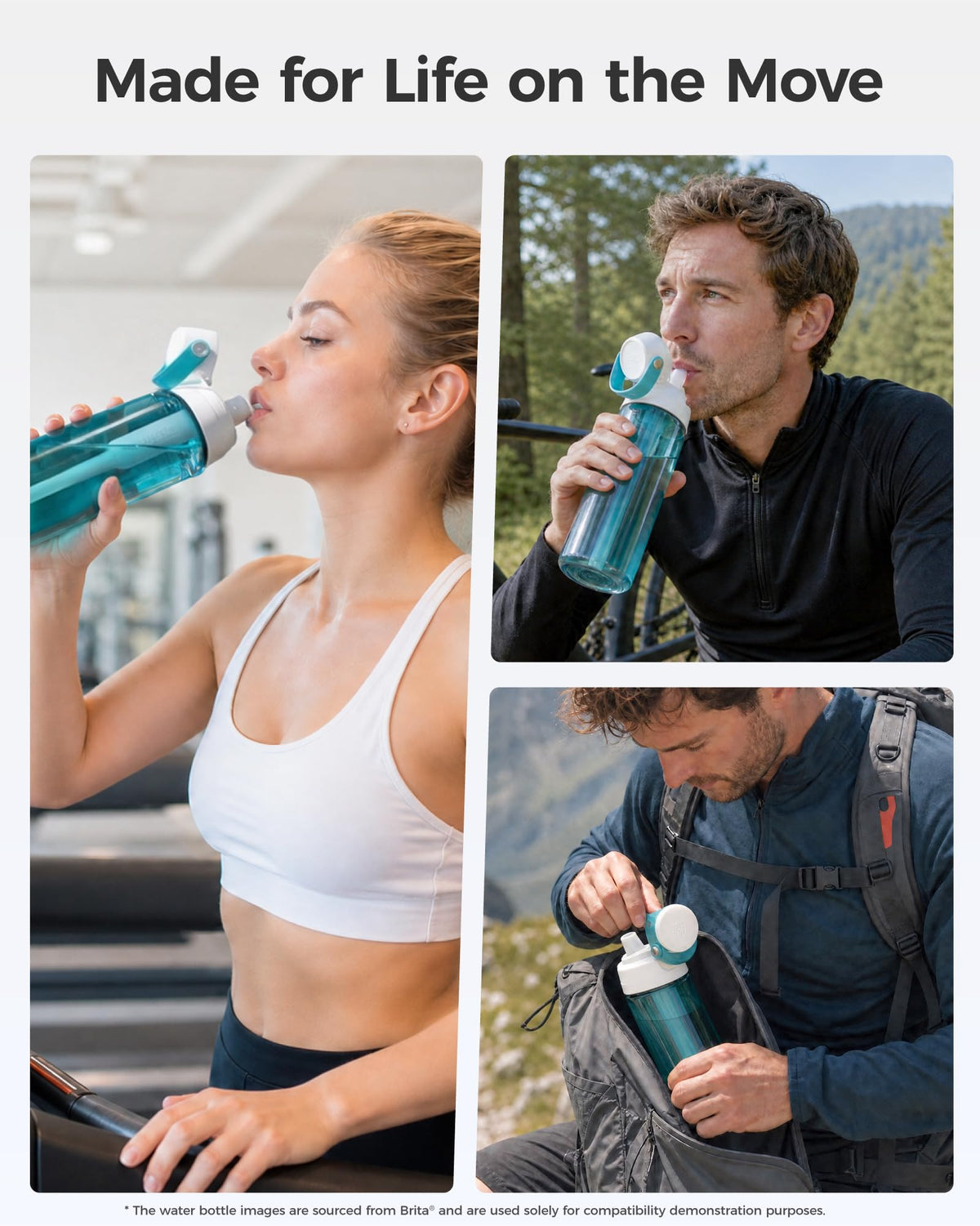 Water Bottle Filter Replacement for Brita® BB06