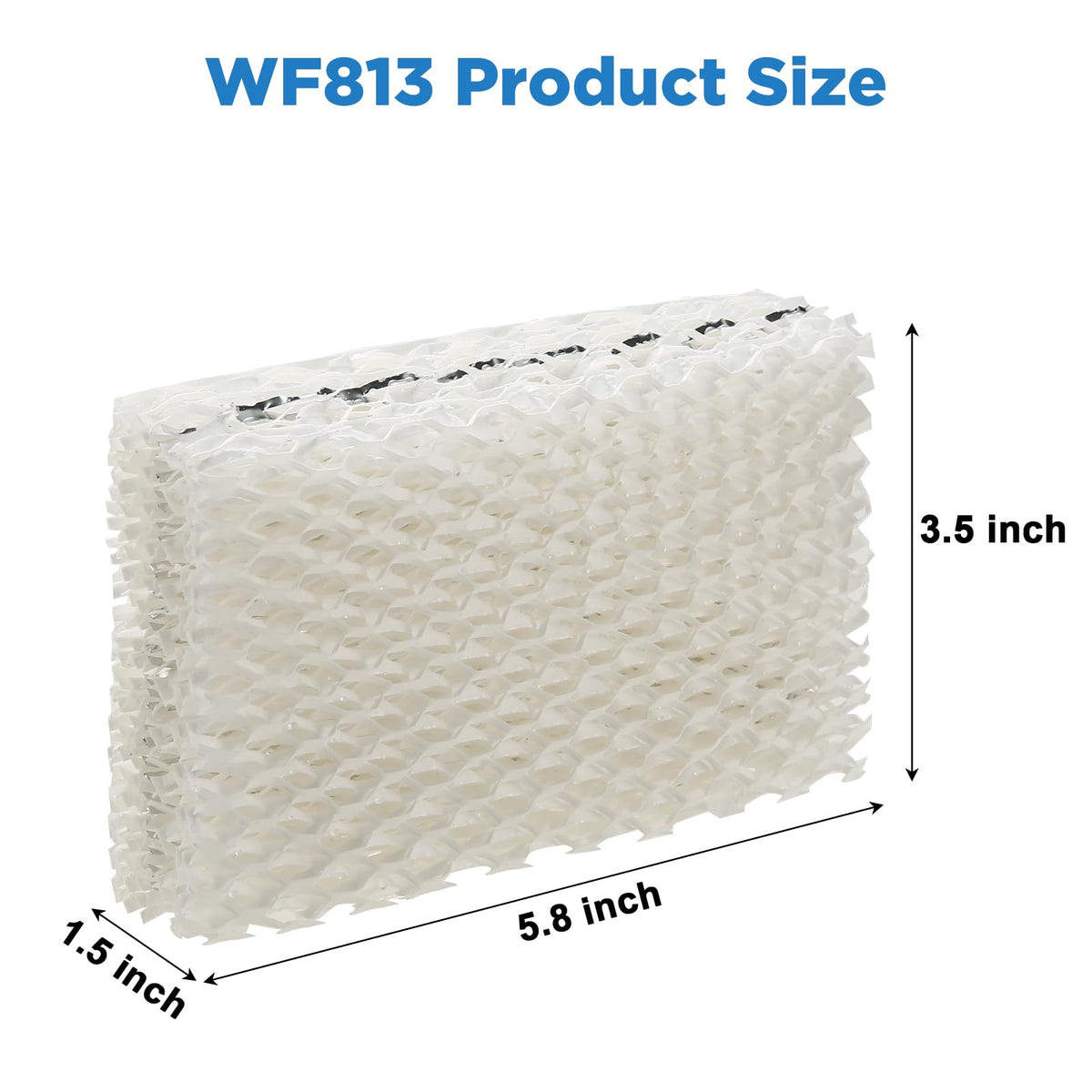 Wf813 Eqwf813 Humidifier Filters Replacement for Equate Eqwf813 Eq (4-Pack)