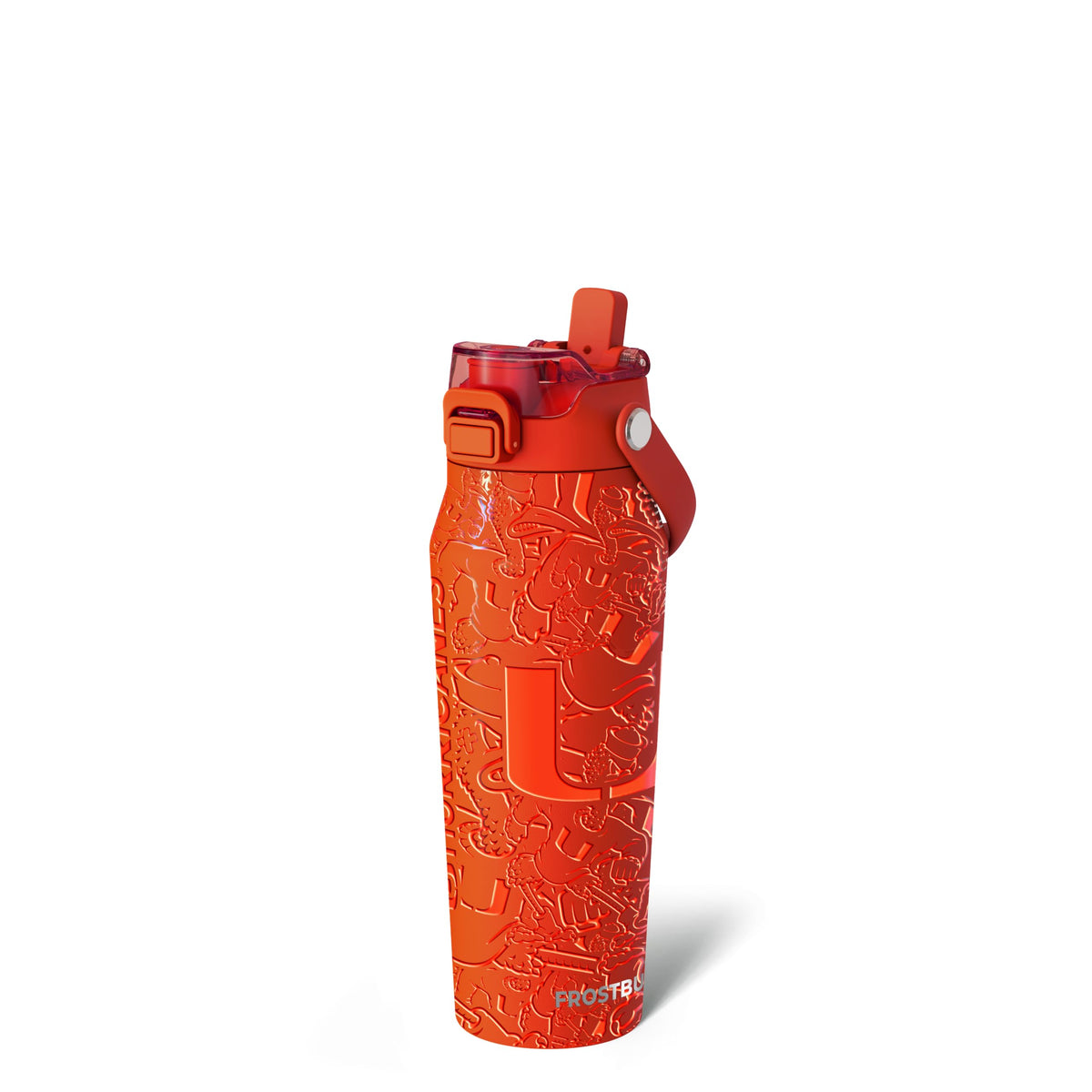 24 oz Insulated Water Bottle (Miami Hurricanes | Color Rush / 24 Ounces)