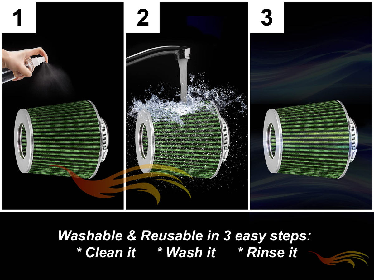2.5 Inch 63.5mm Washable Dry Clamp (Standard 2.5")