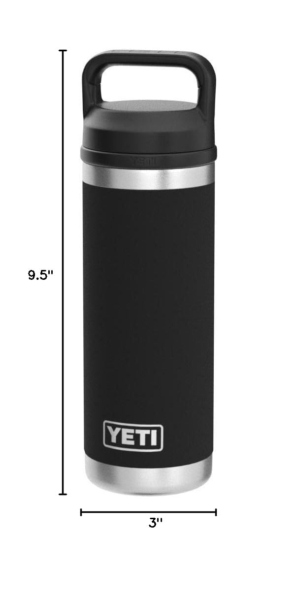 Rambler 18 oz Bottle (Black)