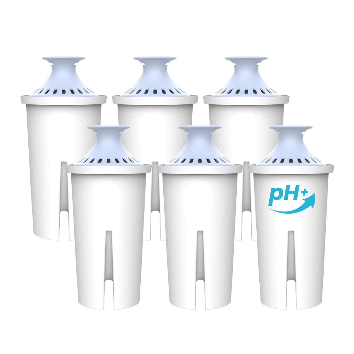 Alkaline Water Filter Replacement for Brita® Filter (Alkaline / 6 Count)