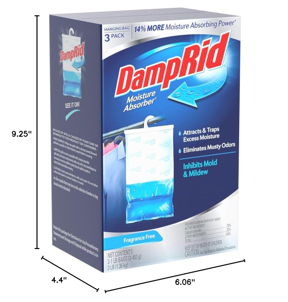 Fragrance Free Hanging Moisture Absorber