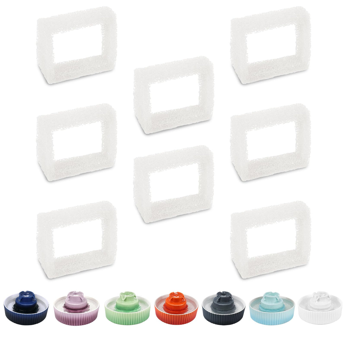 8 Pack Replacement Sponge Foam Filters