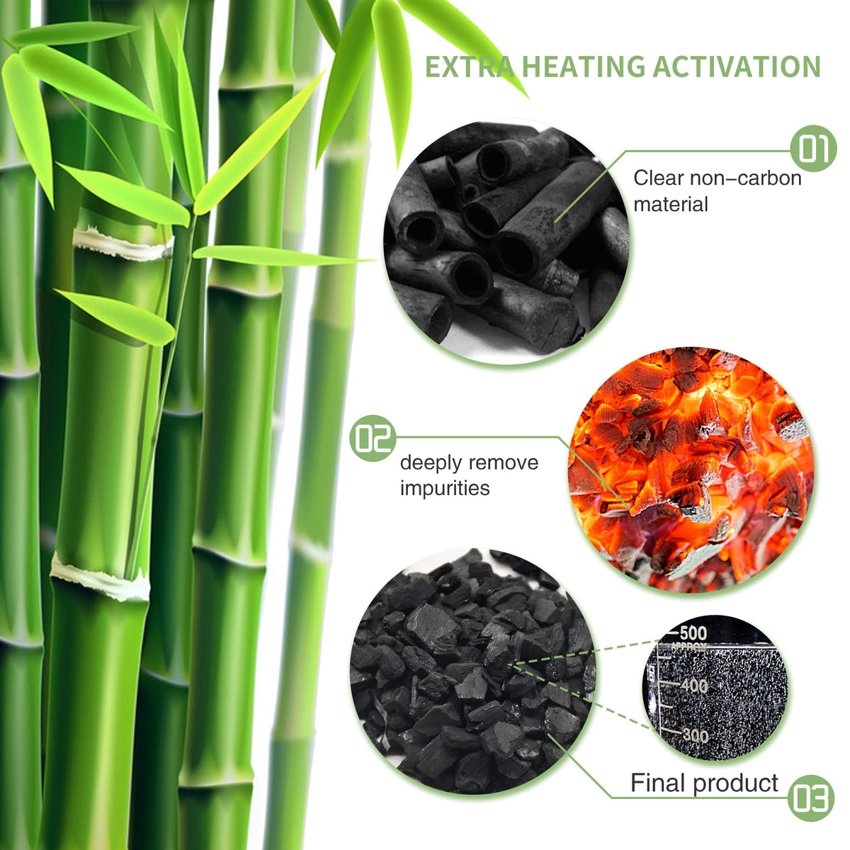 Bamboo Charcoal Air Purifying Bag (Small 16 Pack)