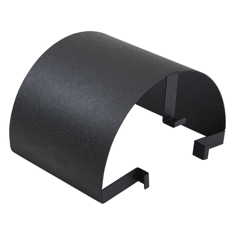 Universal Steel Air Filter Heat Shield Cover Burning Air Intake Filter Cover for 2.5 (Black)