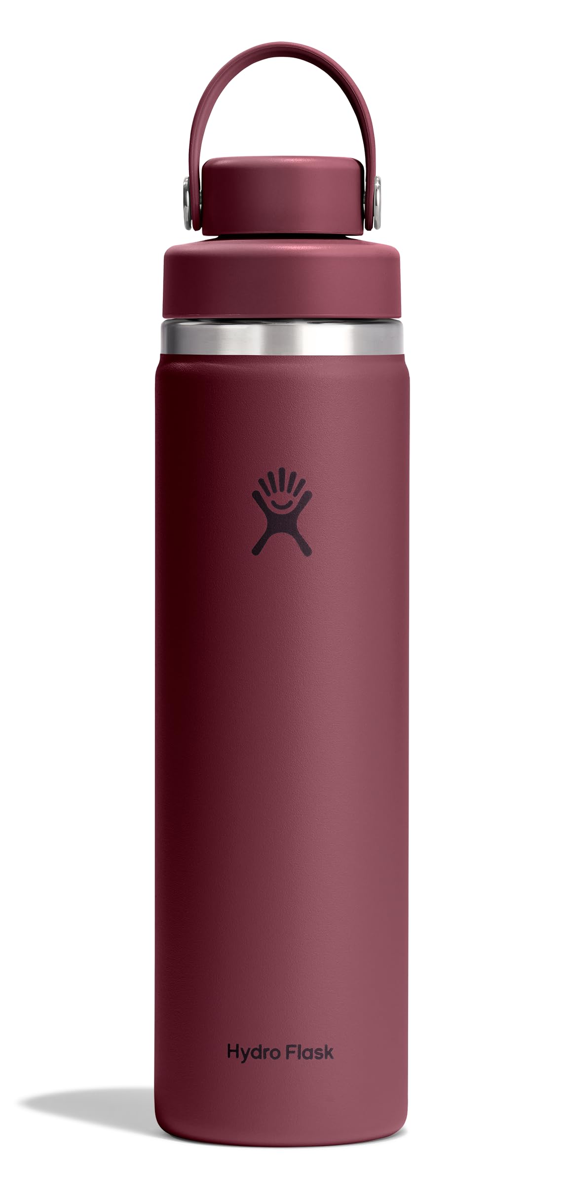 Water Bottle Insulated Stainless Steel (24 Ounces / Burgundy)