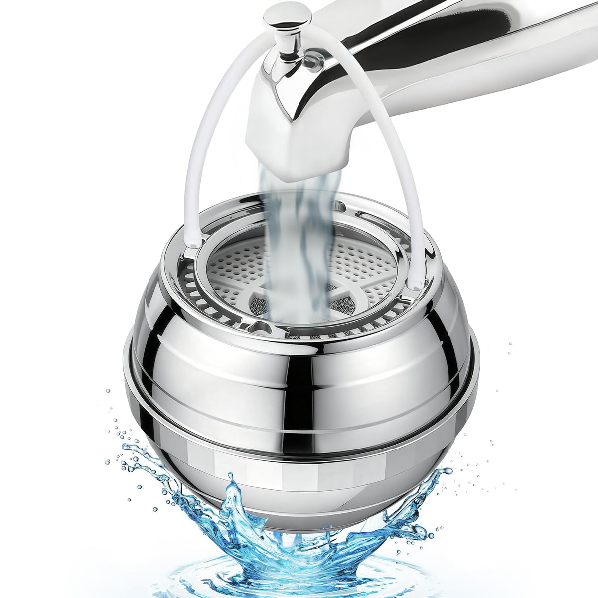 Bath Filter for Tub (Silver)