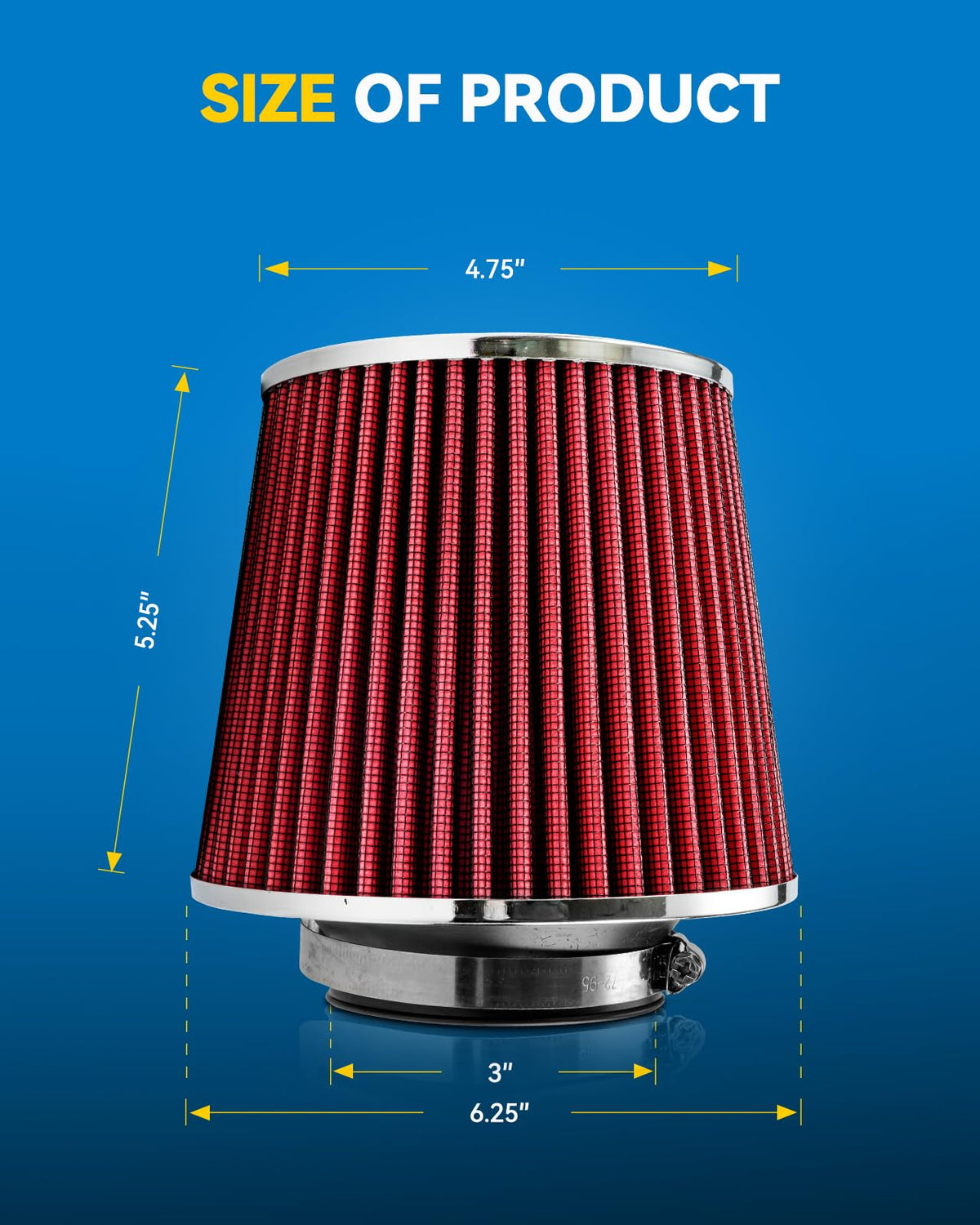 Universal Clamp (3" 76 mm Inlet)