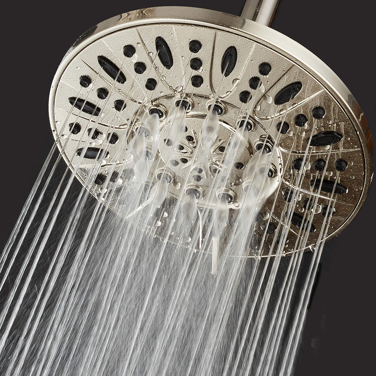 BRUSHED NICKEL High Pressure 6 (Rainfall Showerhead / Brushed Nickel)