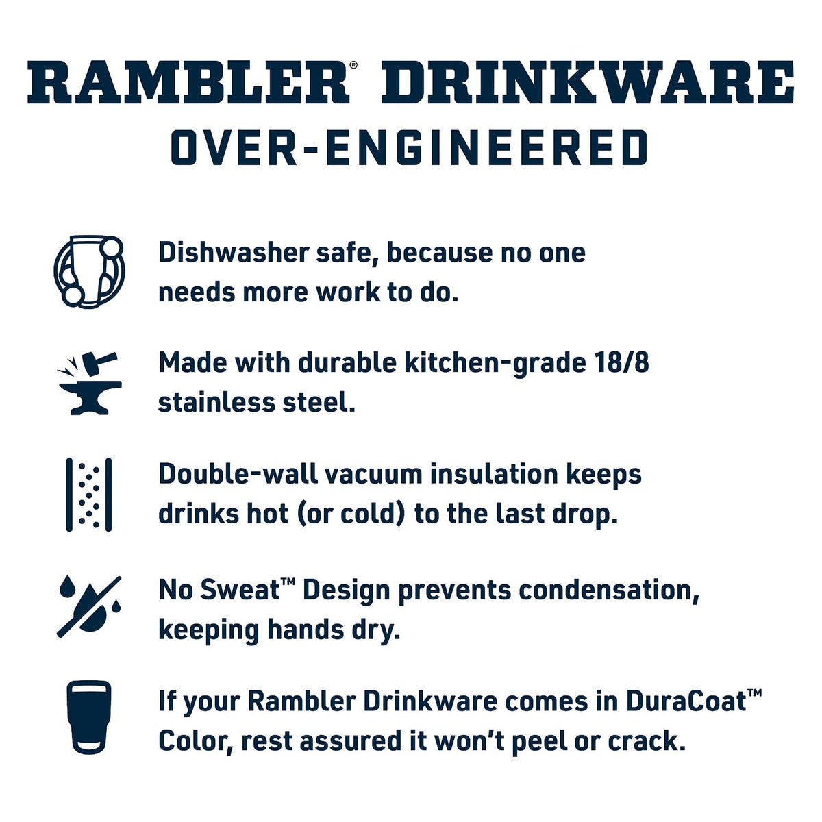 Rambler 26 oz Bottle (Rescue Red)