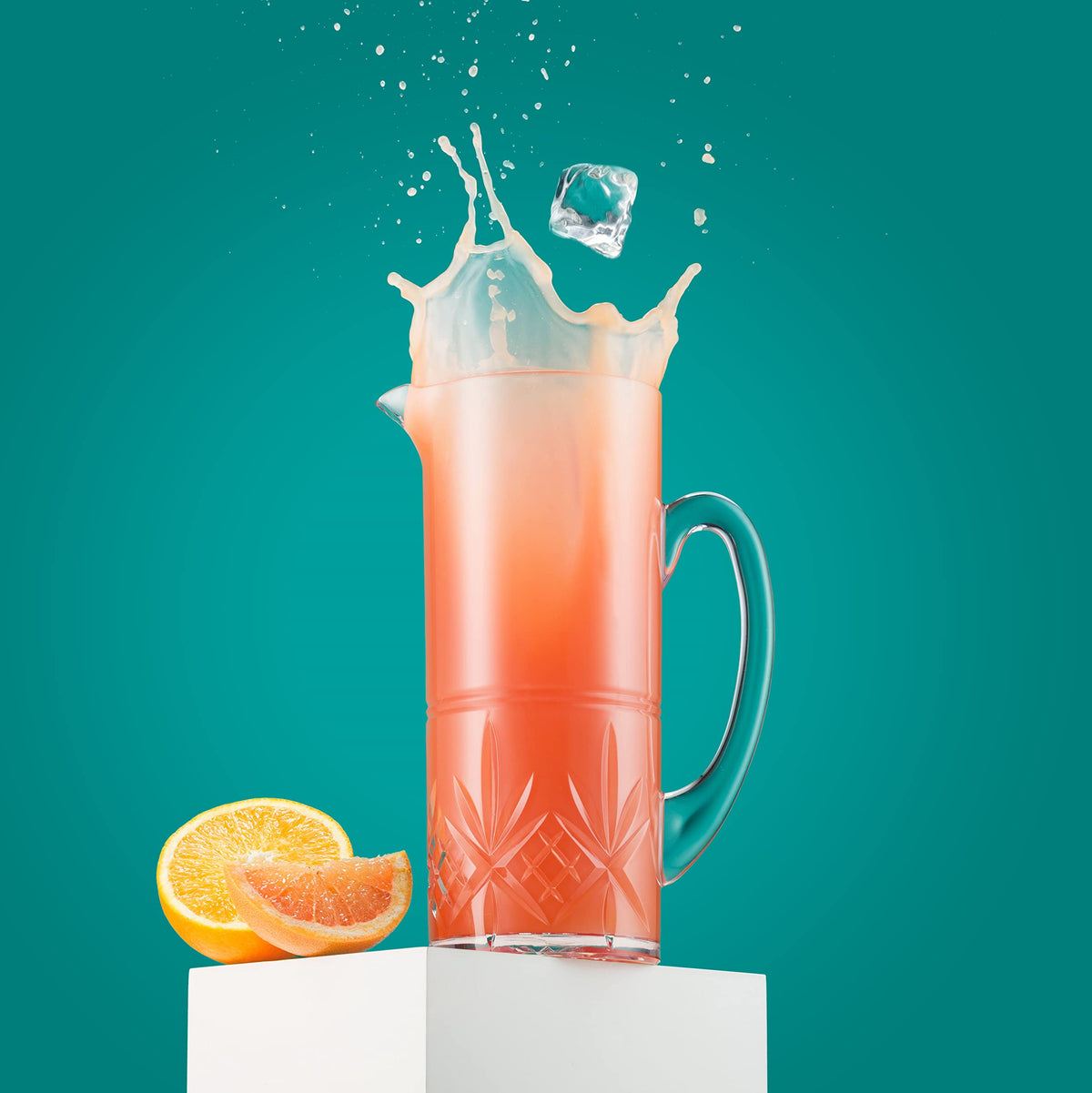 Pitcher Acrylic Water Pitcher with Handle