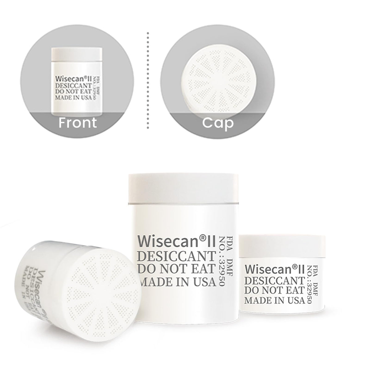 1 Gram 100 Pack Silica Gel Canister (1G-100PACK)