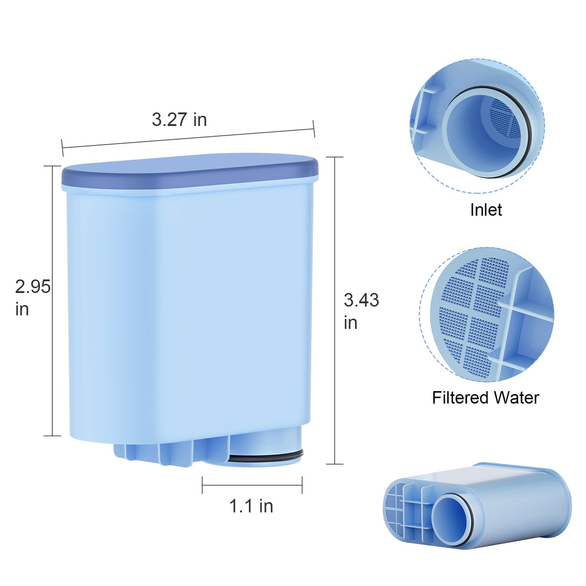 Water Filter Cartridges (4 Pack)