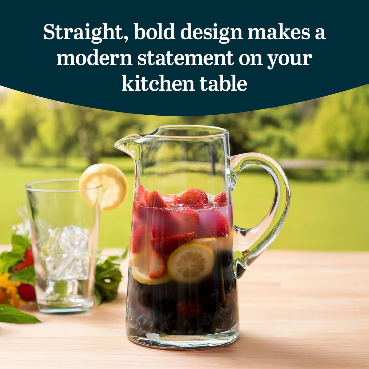 Cantina Clear Glass Pitcher (Cantina)