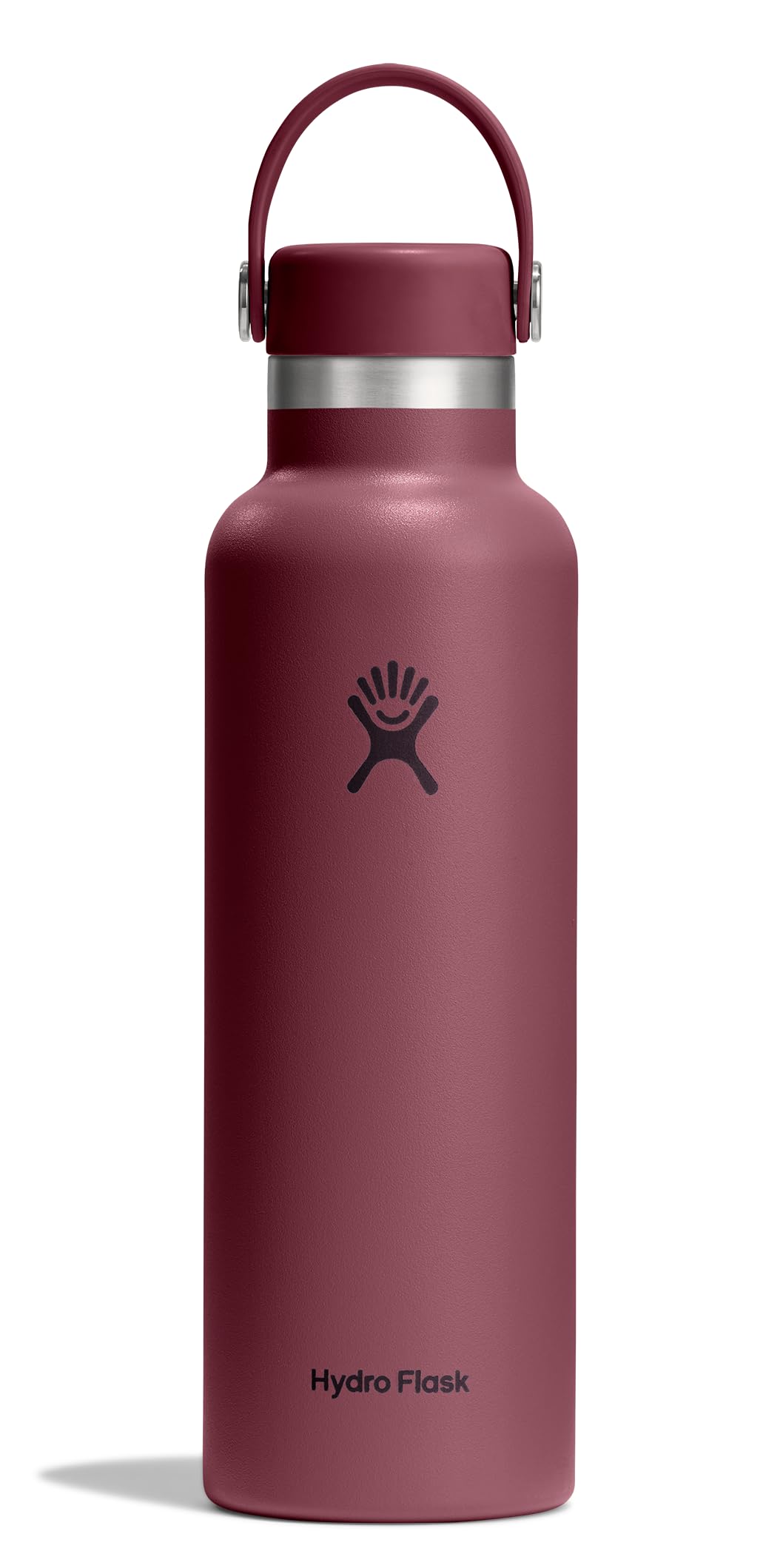 Water Bottle Insulated Stainless Steel (Burgundy)