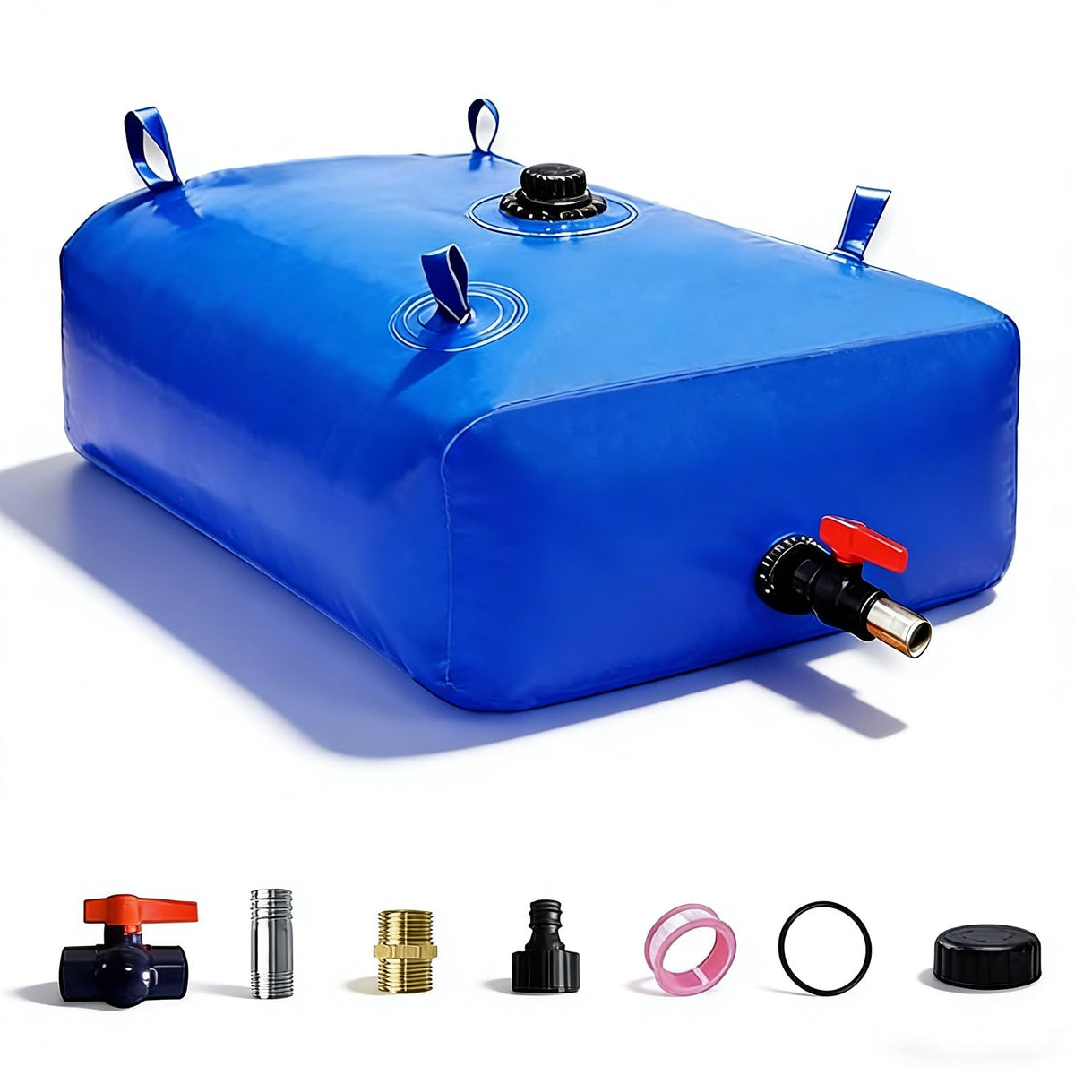 1000L 264Gal Water Bladder Tank (264Gal/1000L / Blue)