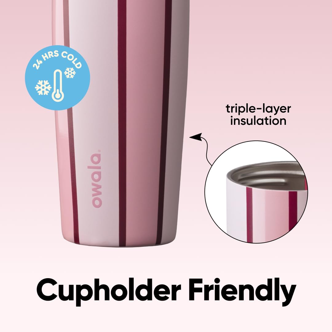 FreeSip Sway Stainless Steel Water Bottle 30 oz Sweet Talk (Sweet Talk / 30 Ounces)
