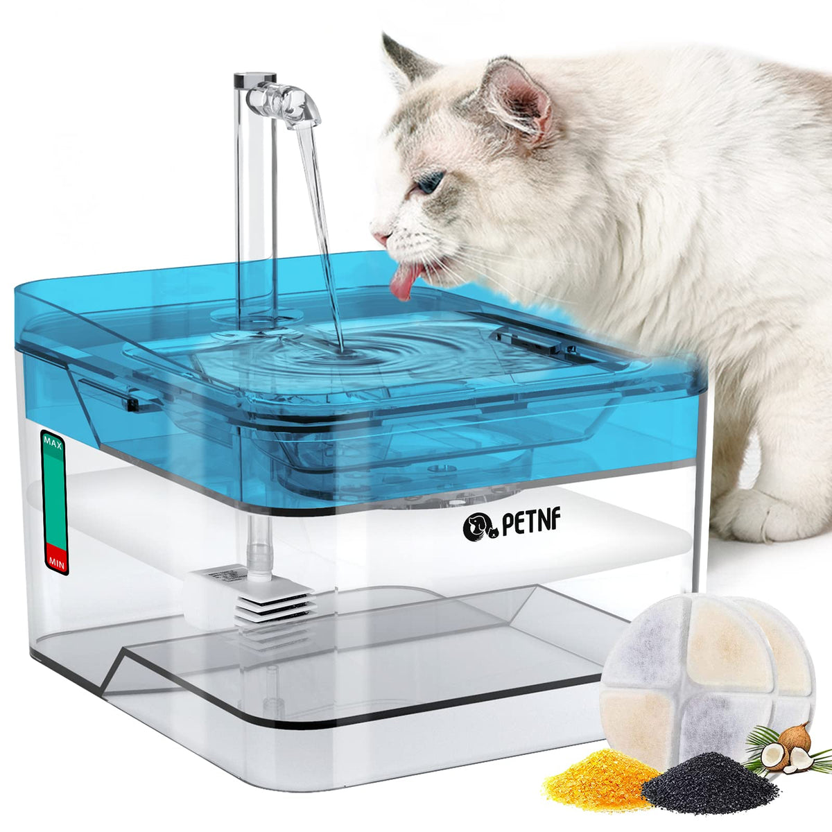 Blue Pet Water Fountain