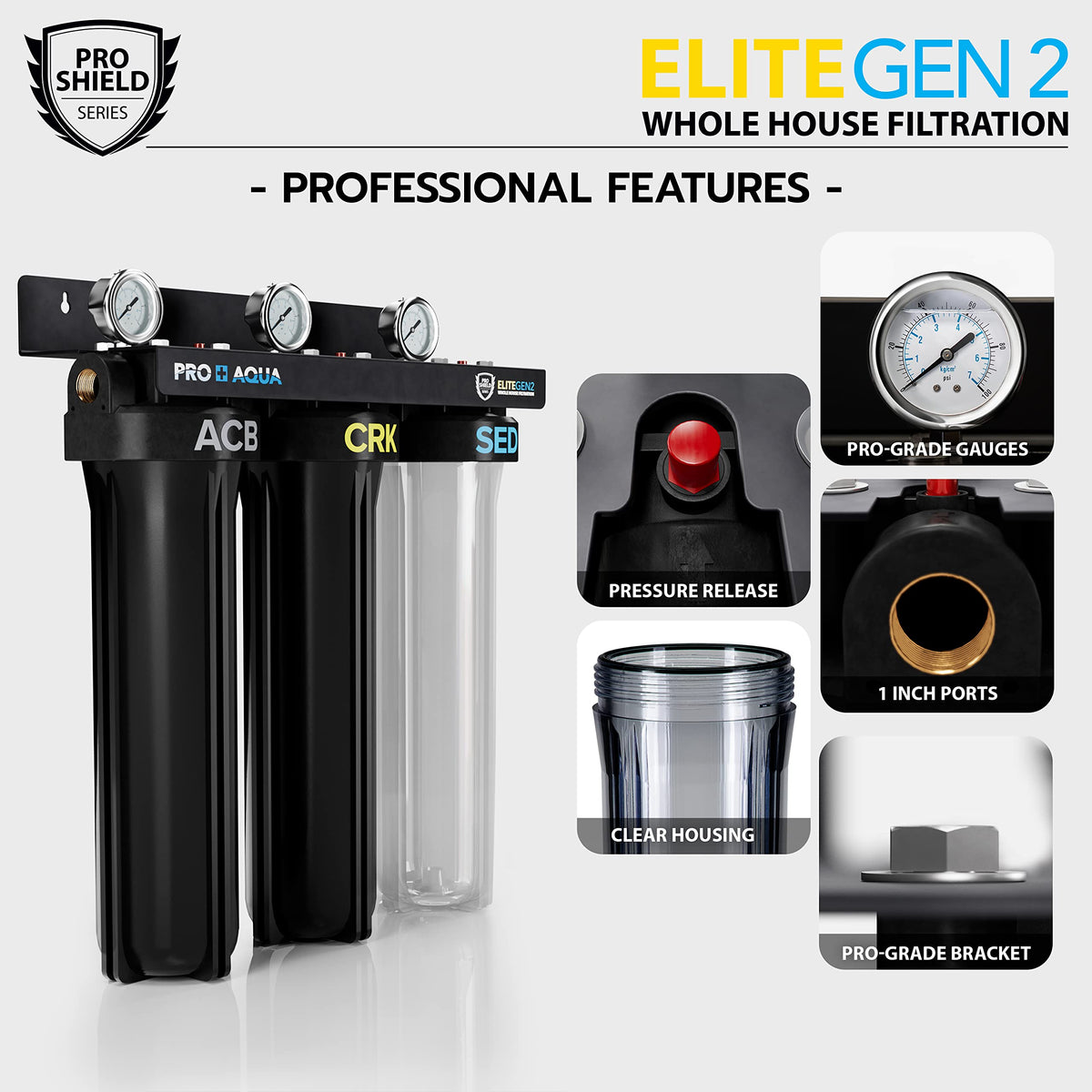Elite GEN2 Whole House Replacement Filter Set