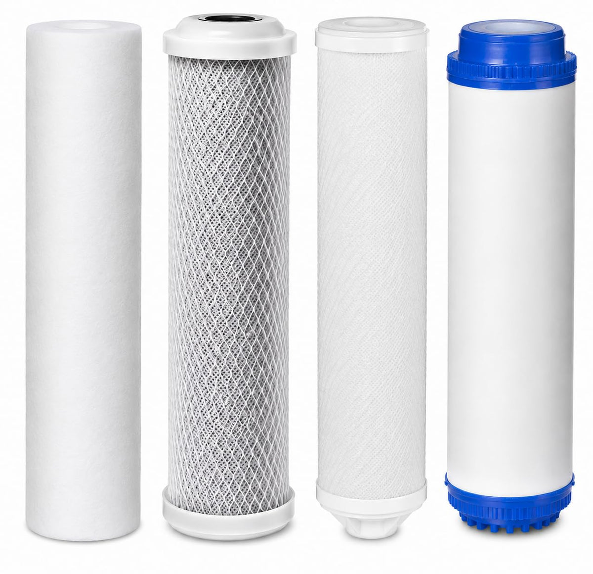 RO Filter Set for KR15 KR10 KFC1 KFC2 (4 Piece Set with Inline)