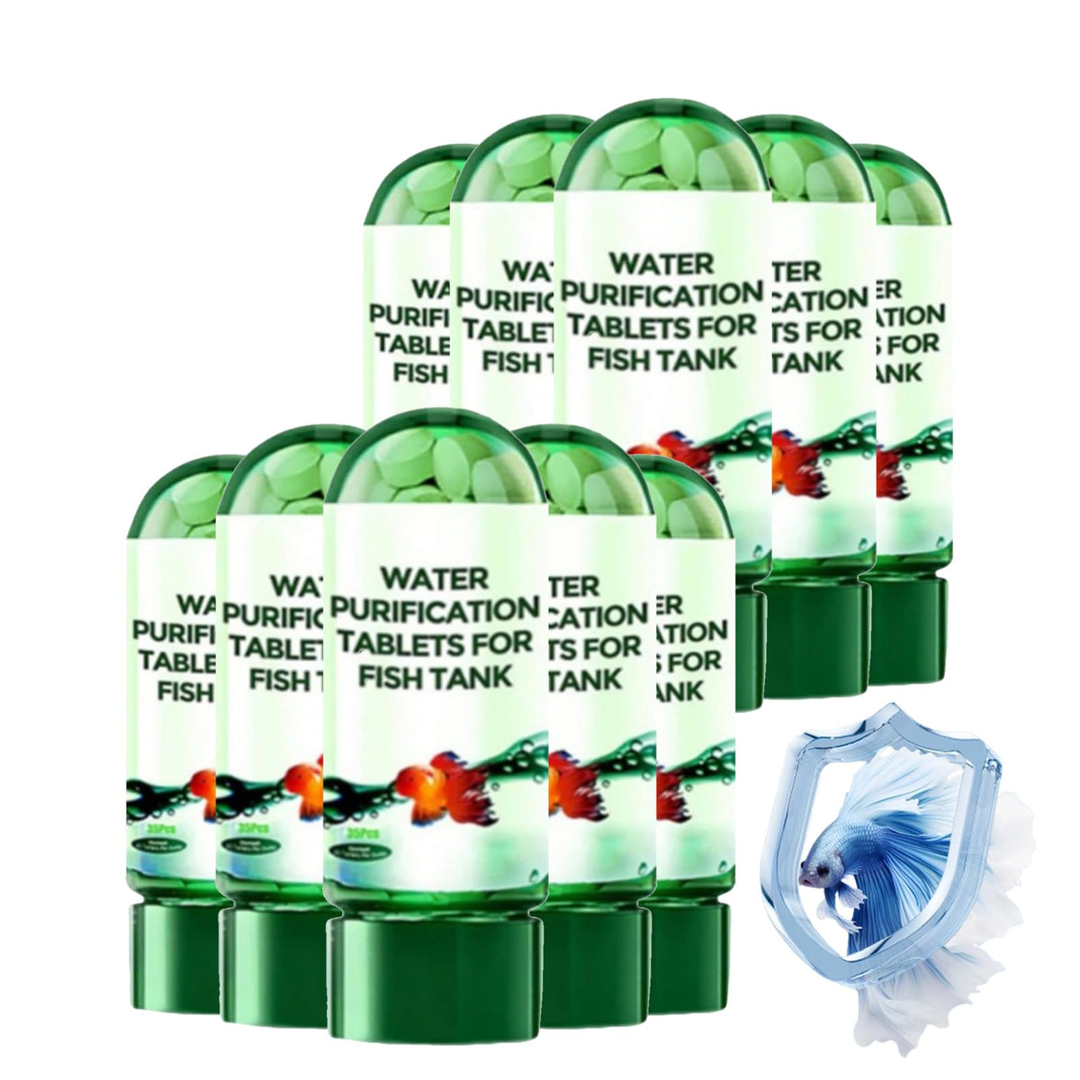 Powerful Aquarium Water Purification Tablet (10pcs)