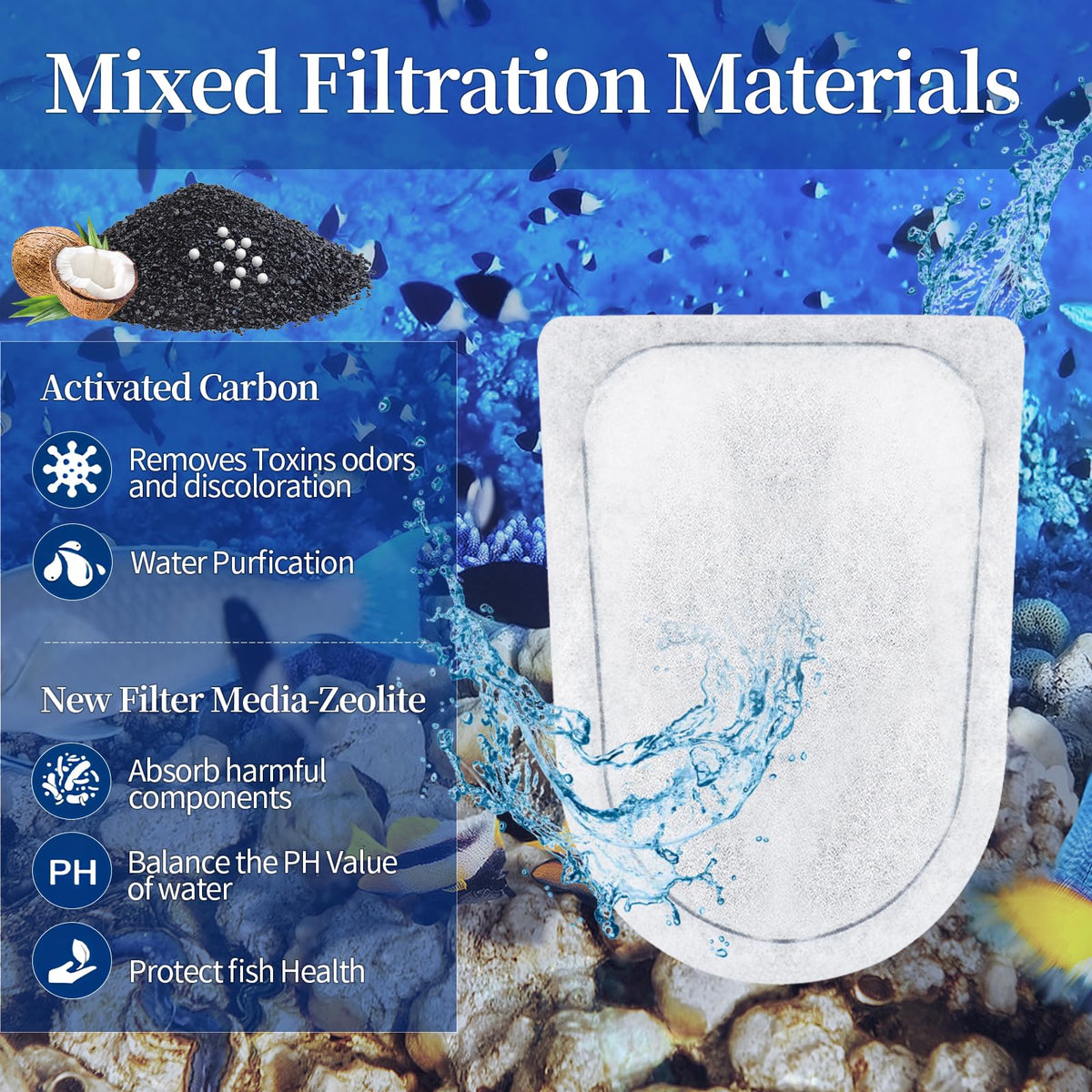 10 Pack EX Filter Cartridges Aquariums (10 Pack)
