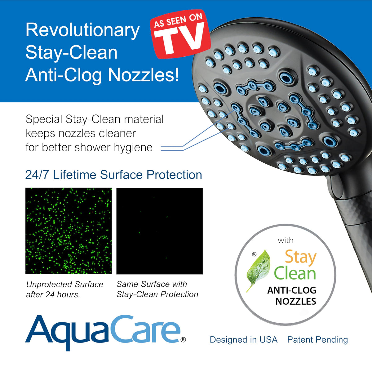 AquaCare High Pressure 6 (2.5 Gallons Per Minute / Matte Black)