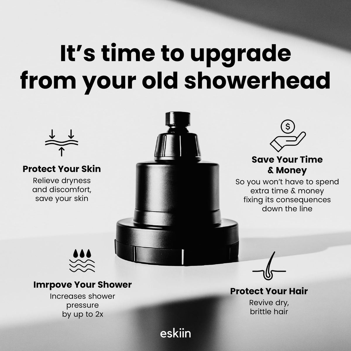 Filtered Showerhead (Chrome)