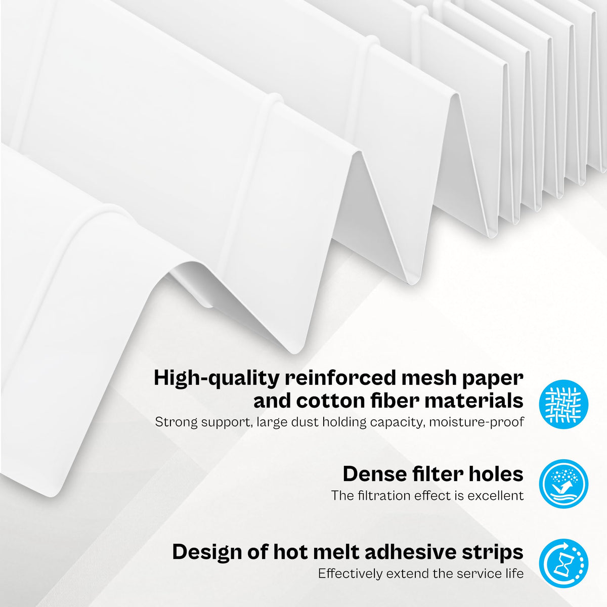 1043 Super Wick Humidifier Filter fit for Essick Air Aircare 831000 (2 Pack)