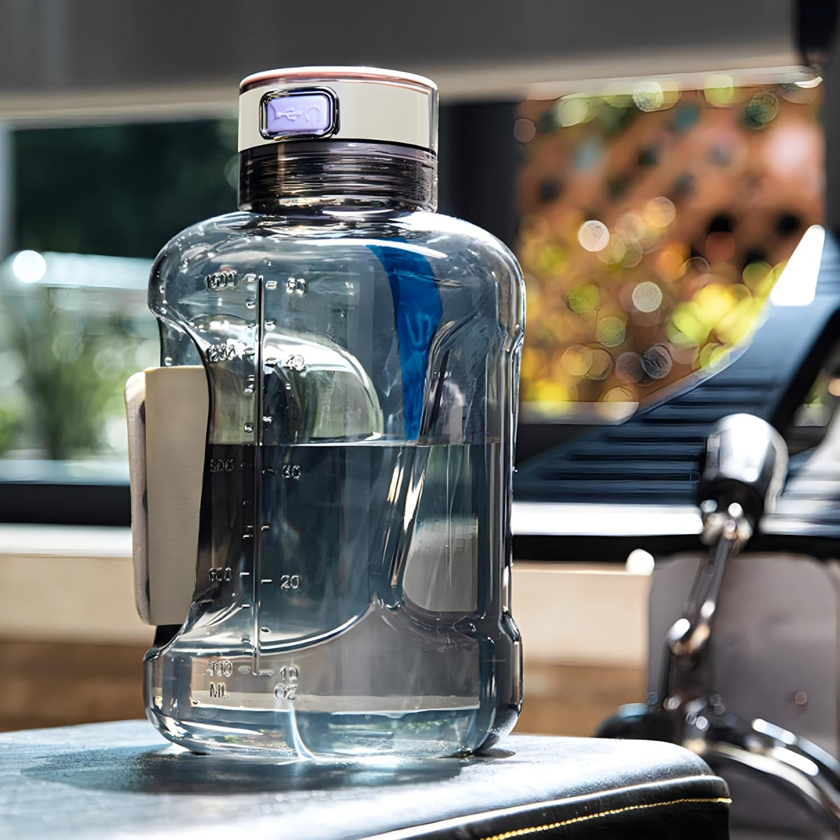 Hydrogen Water Bottle Generator 1.5L High (White)