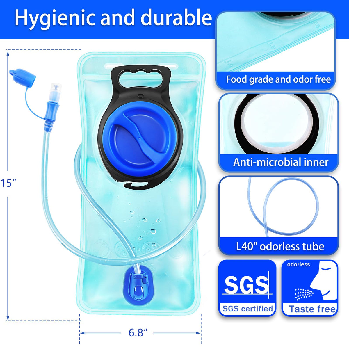 Hydration Bladder (2L Blue)