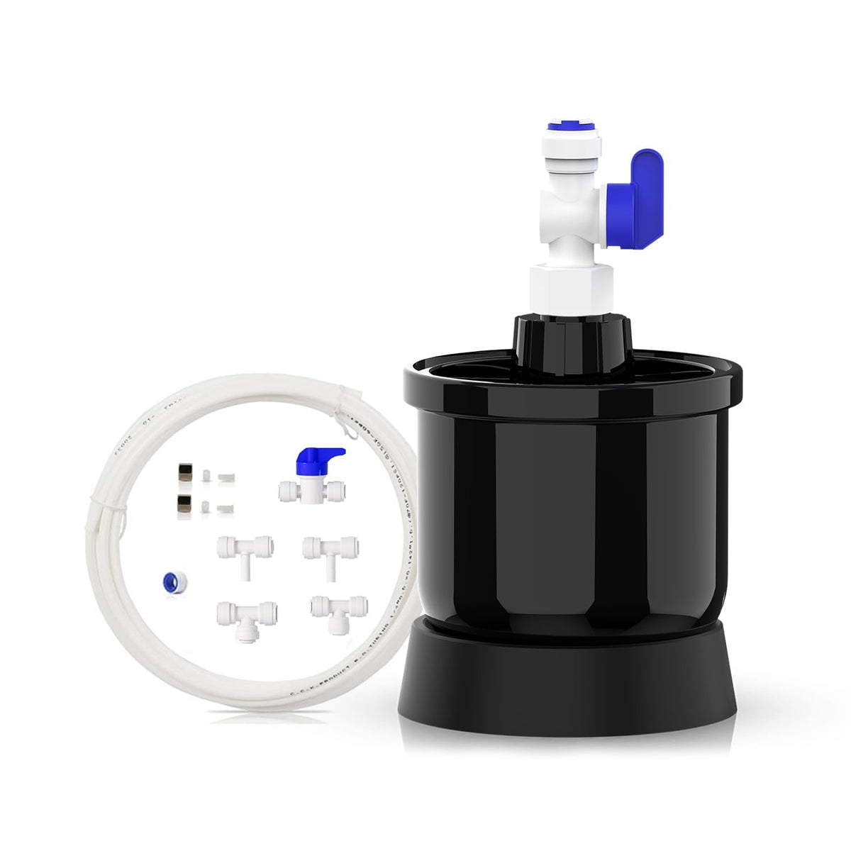 Pressure Mini Water Tank for All Tankless Reverse Osmosis System (MWT3 mini tank with fridge connect)