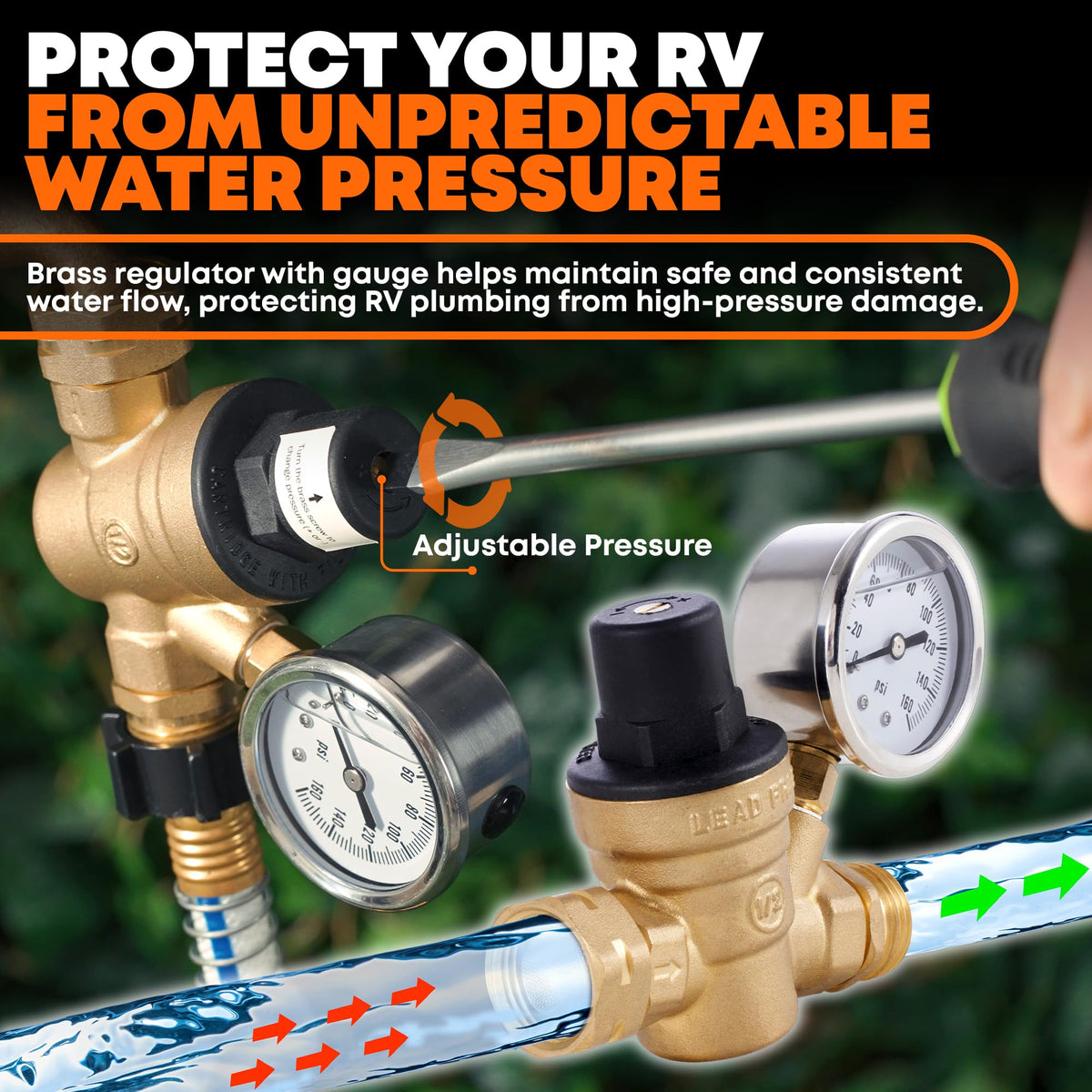 RV Fresh Water Kit (Fresh Water Kit w/ Base Components Only)