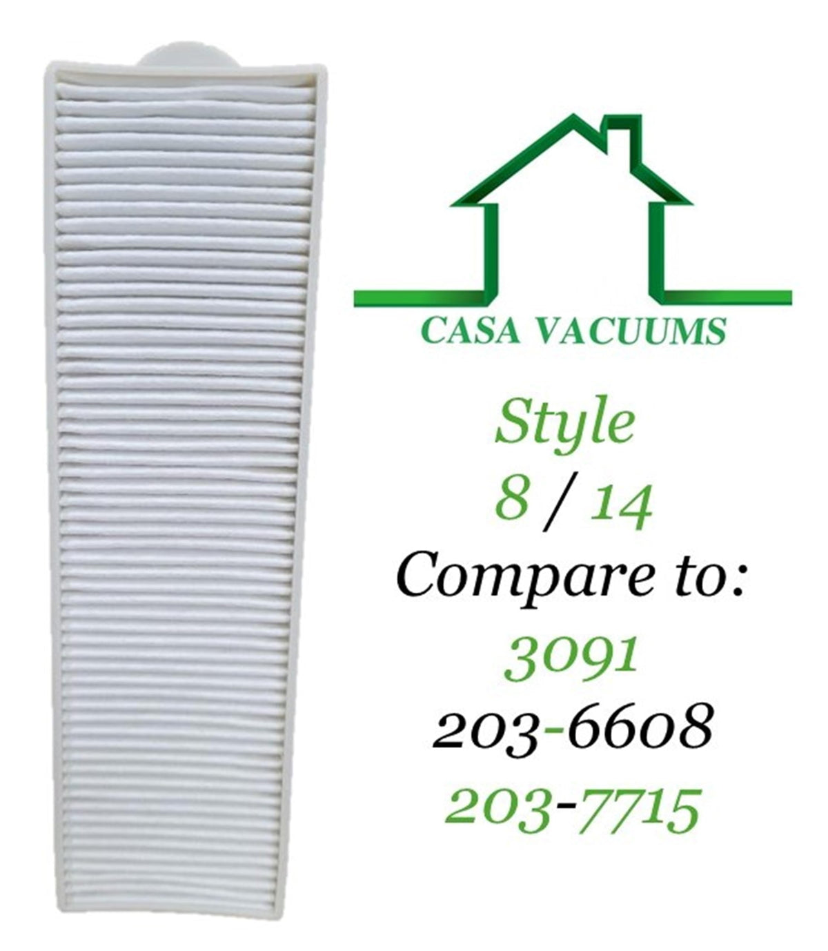 3 Style 8 14 Filters Compatible with Bissell Lift