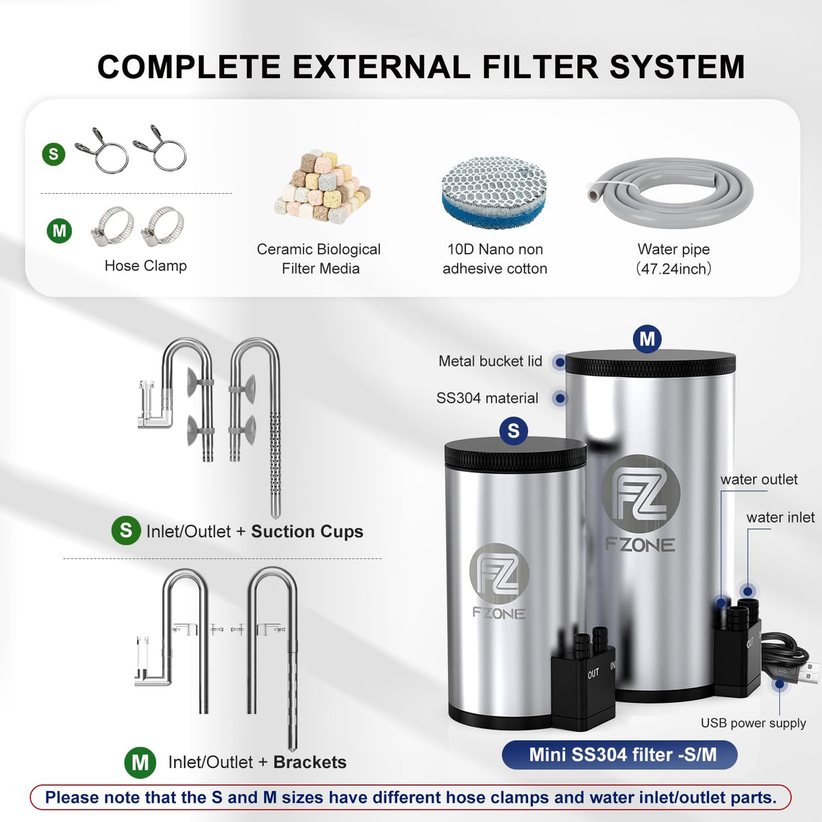Aquarium Filter Kit (S)