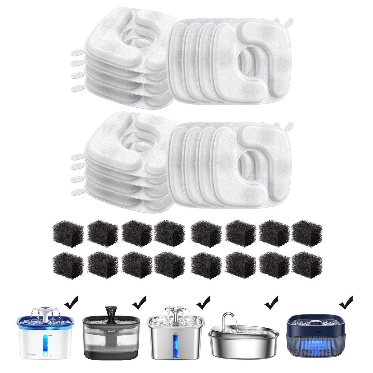 Cat Water Fountain Filters