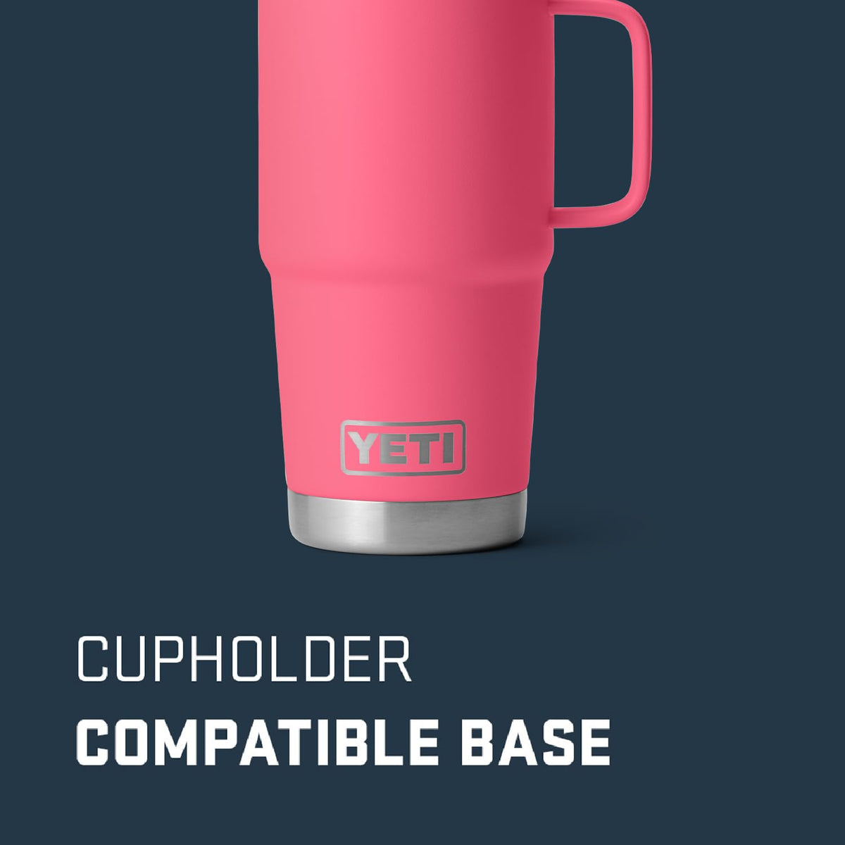 Rambler 20 oz Travel Mug (Tropical Pink)