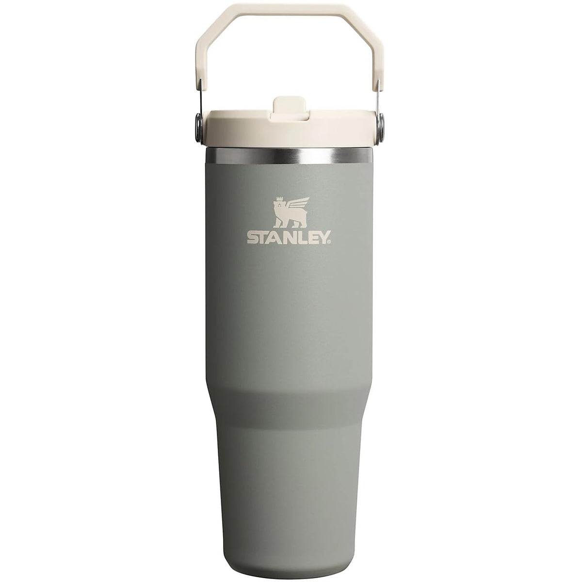 The IceFlow™ Flip Straw Tumbler (Sage Grey)