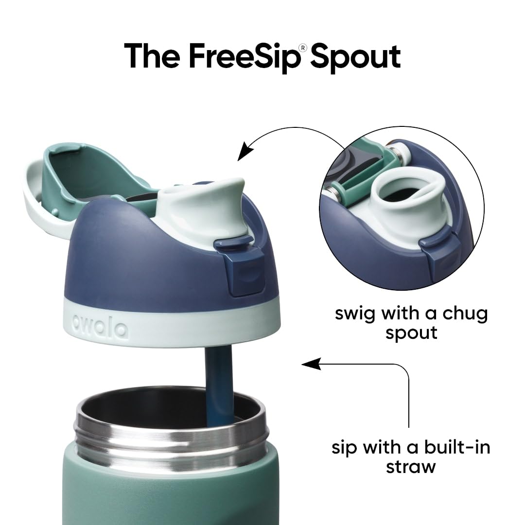 FreeSip Kids Stainless Steel Water Bottle 16 oz Joshua Tree (Joshua Tree / 16 Ounces)