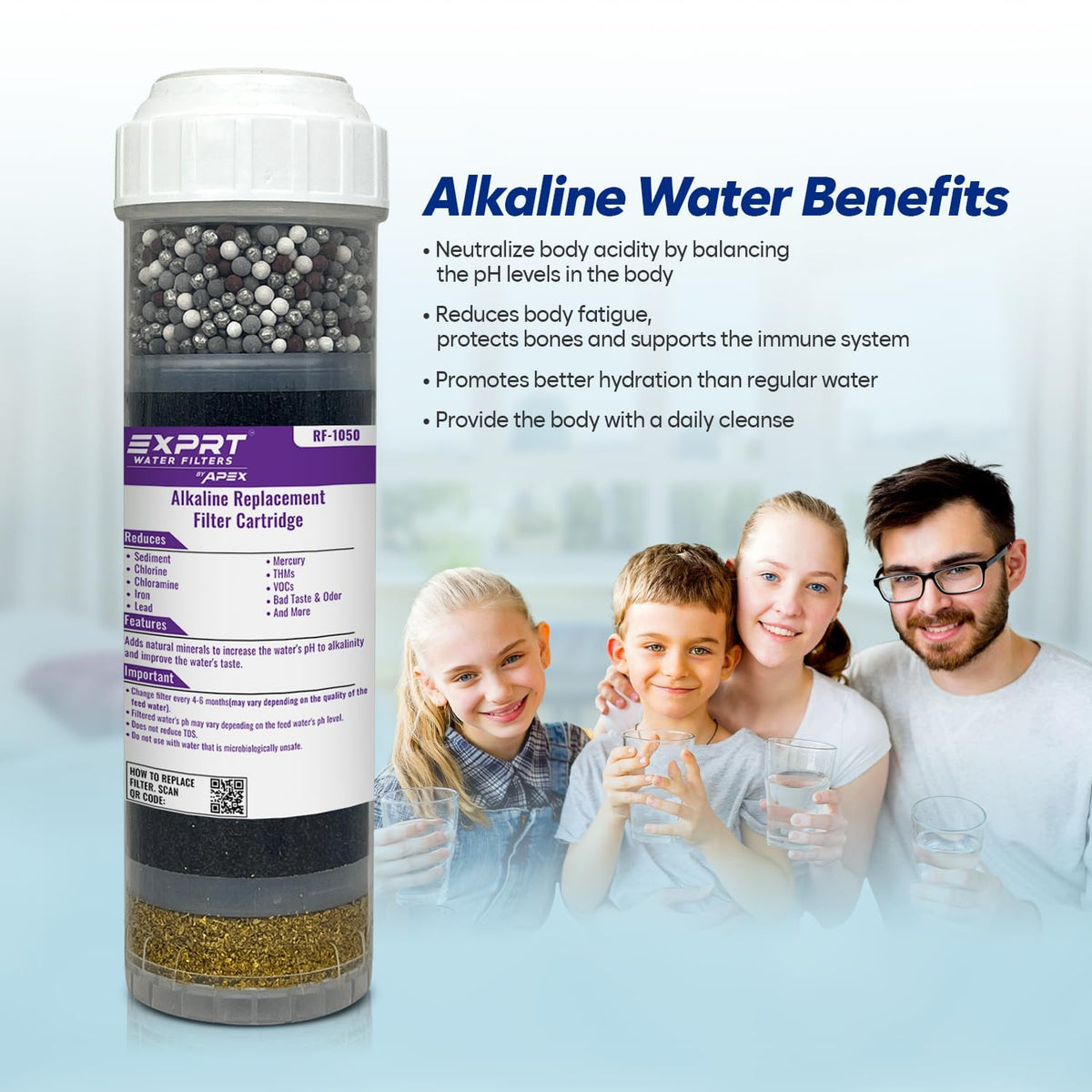 RF 1050 Alkaline Filter Cartridge (RF-1050)