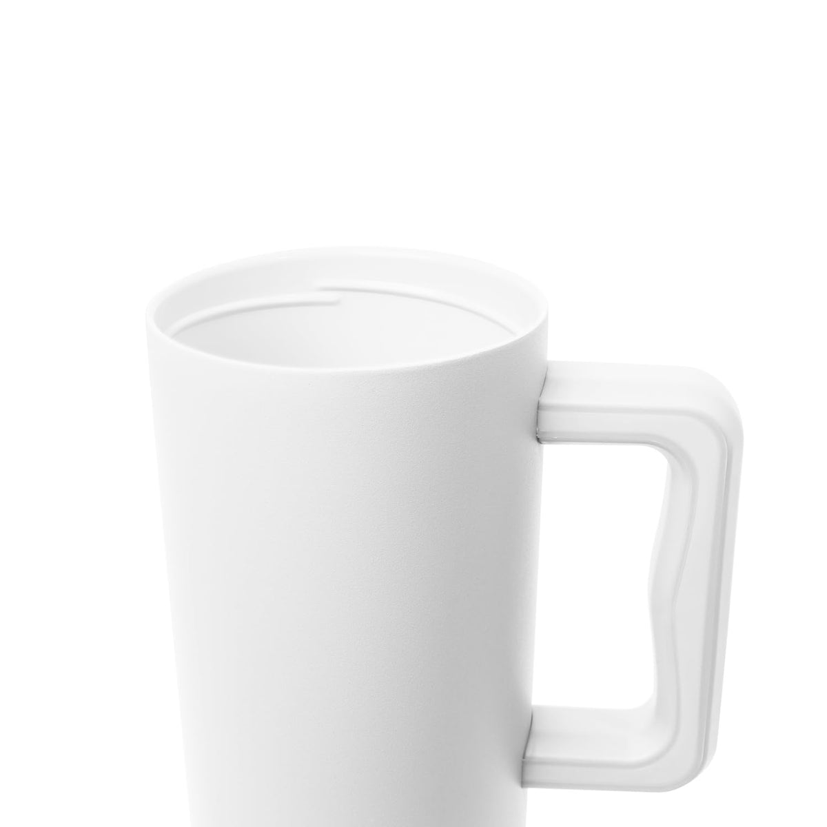 40oz Leak Proof Ceramic Lined Tumbler with Handle (-Winter White / 40 Ounces / 40oz | Signature)