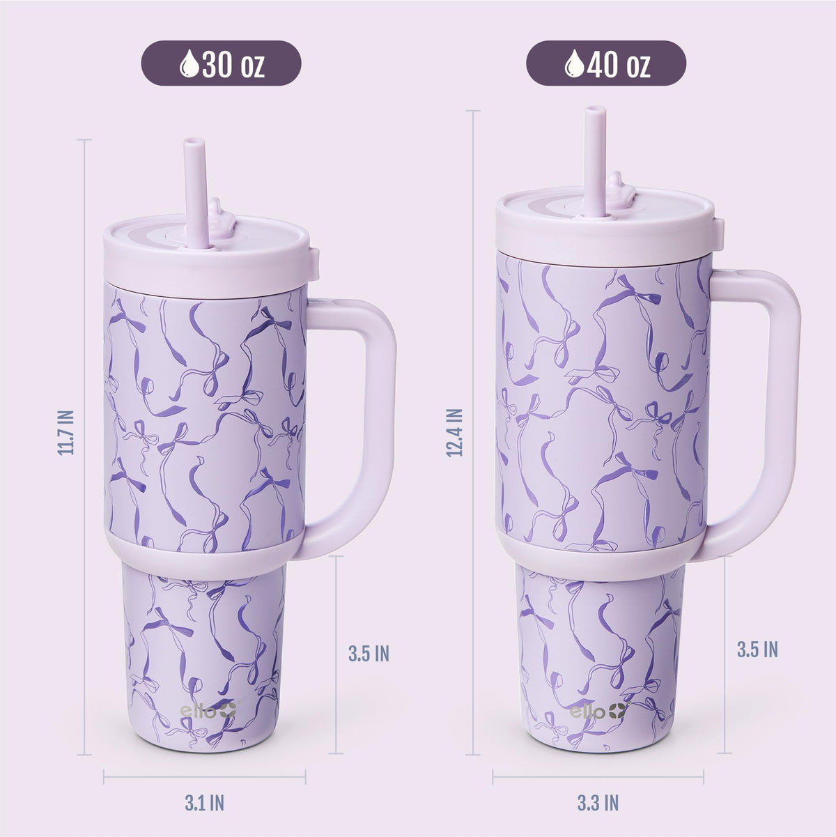 Oasis 30oz Insulated Stainless Steel Tumbler with Straw (30 Ounces / Take a Bow)