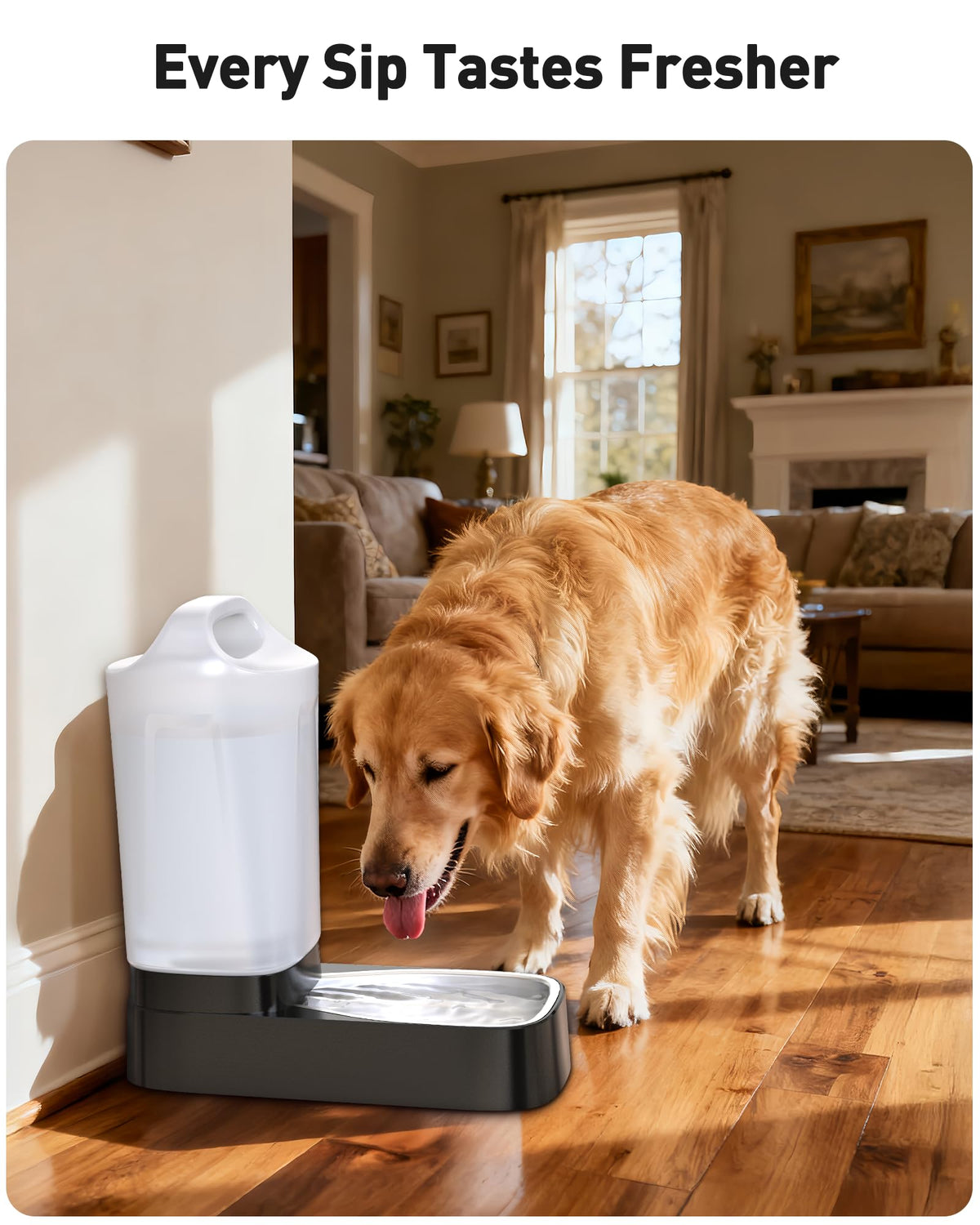 Pack of 4 Replacement Filters for D2416B Automatic Dog Water Bowl Dispenser