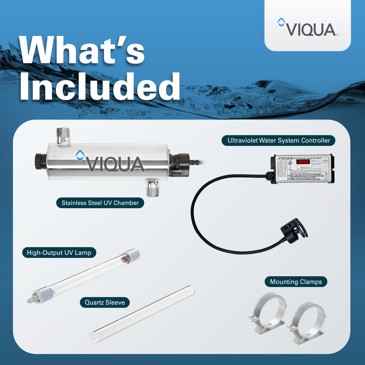 VH200 Home Stainless Steel Ultraviolet Water System