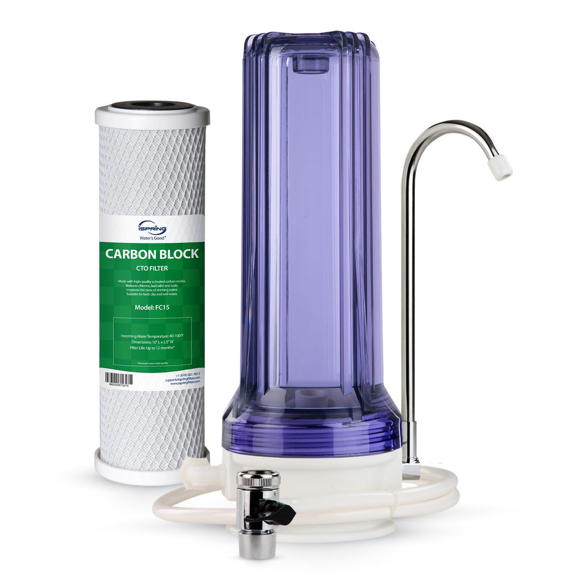CKC1C Chlorine Removal Countertop Water Filter System