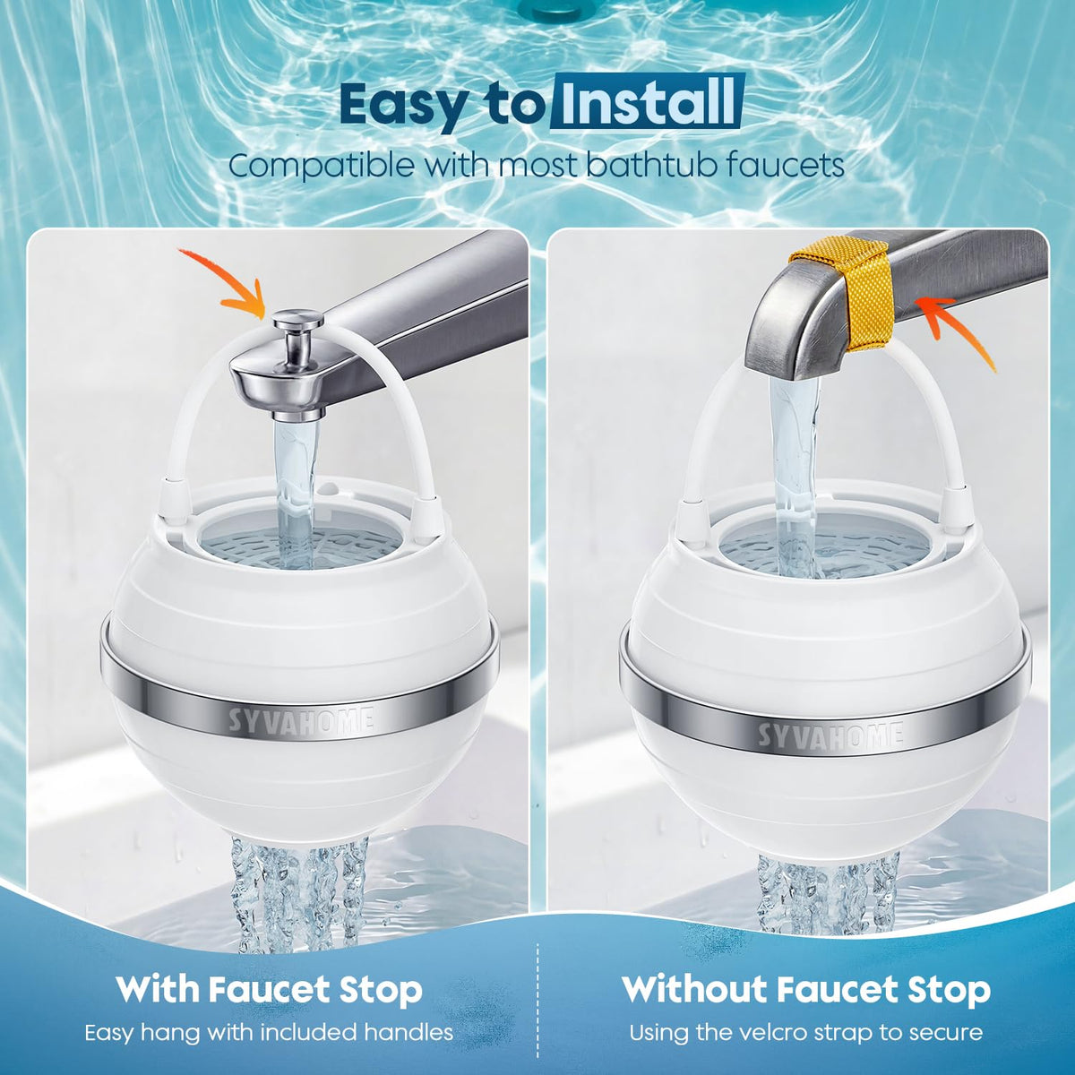 Bath Filter for Tub Faucet