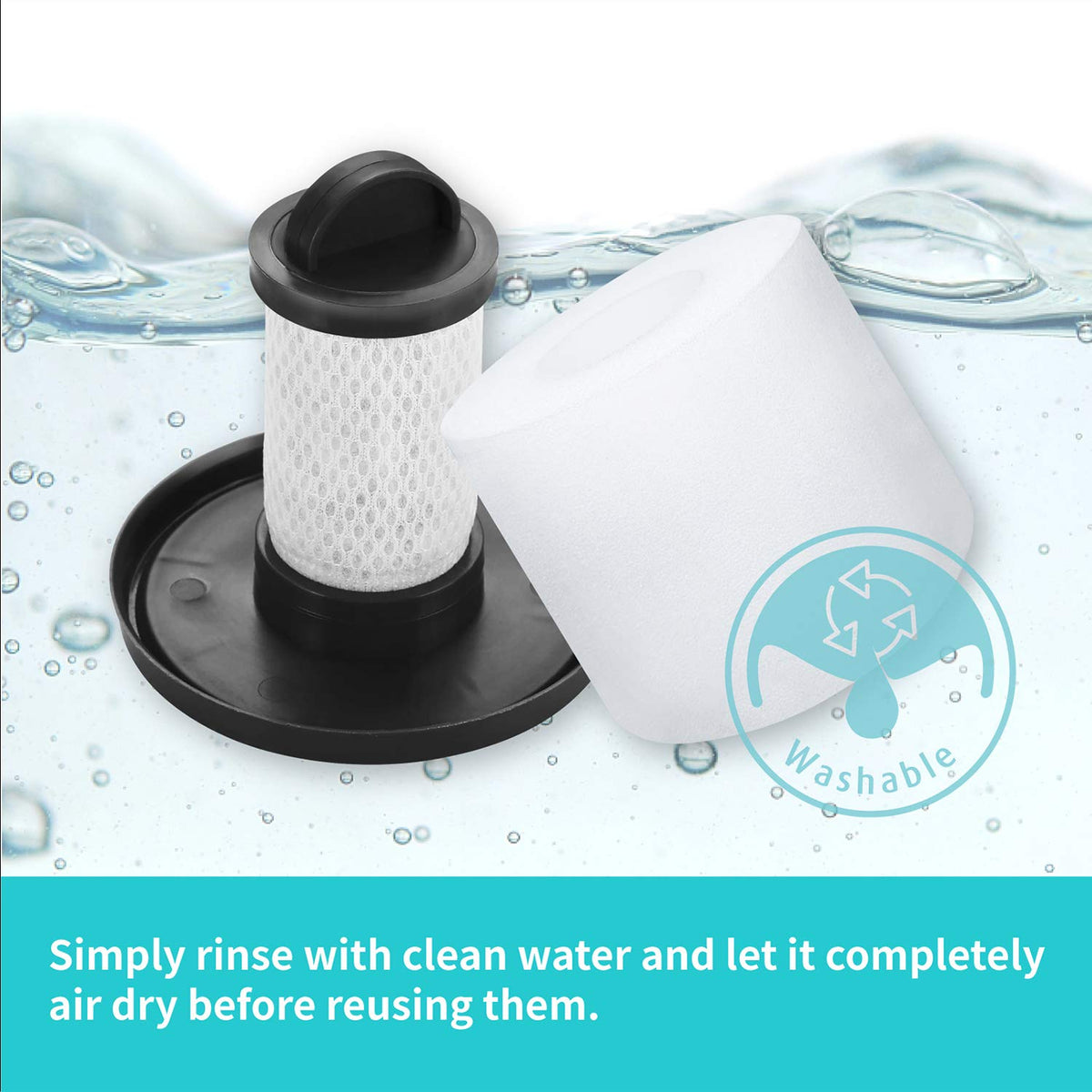 LZ600 Brush & Filter Kit for Shark APEX UpLight DuoClean (10p)